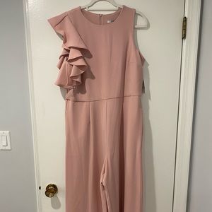 Never worn long pant blush jumpsuit